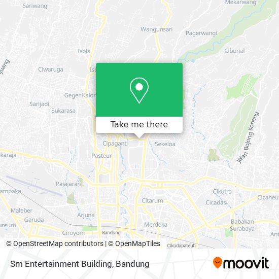 Sm Entertainment Building map