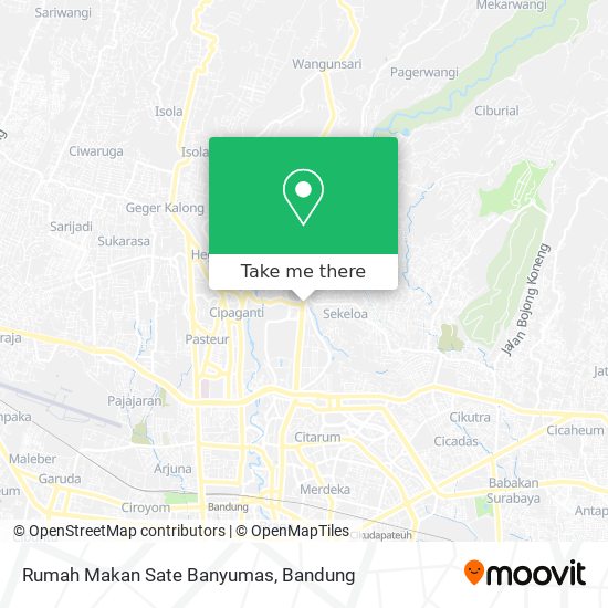 Rumah Makan Sate Banyumas map