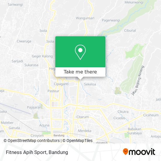 Fitness Apih Sport map