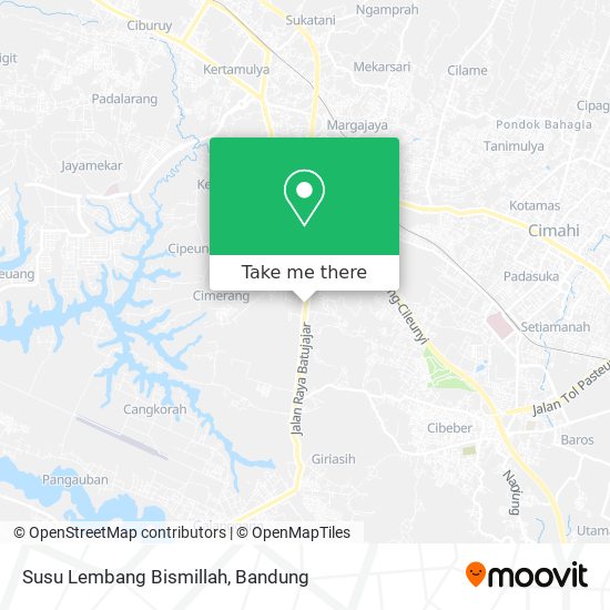 Susu Lembang Bismillah map