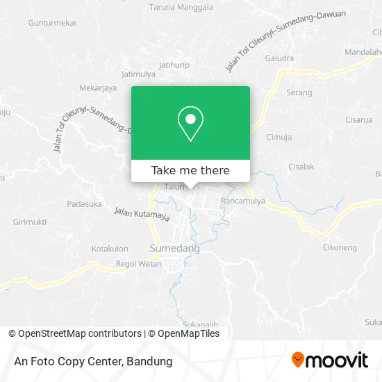 An Foto Copy Center map
