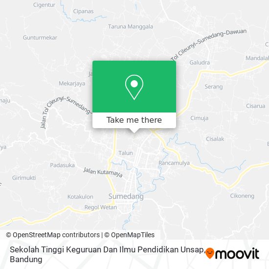 Sekolah Tinggi Keguruan Dan Ilmu Pendidikan Unsap map