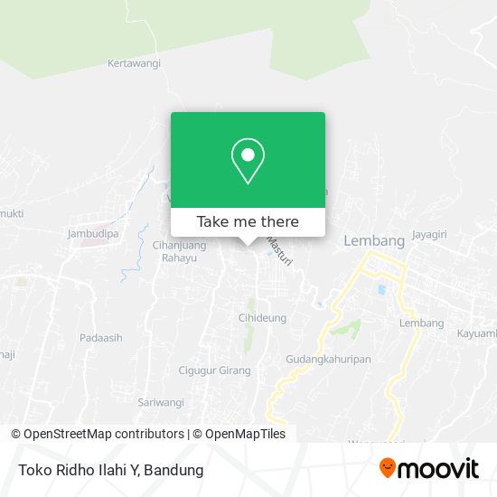 Toko Ridho Ilahi Y map