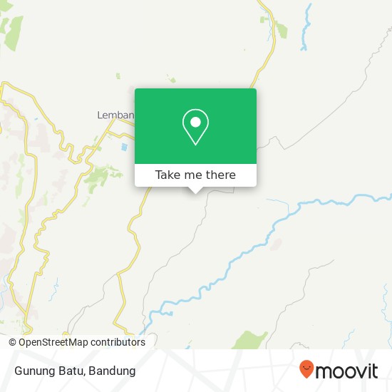 Gunung Batu map