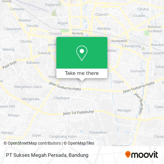 PT Sukses Megah Persada map