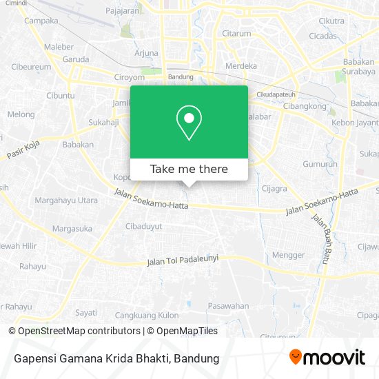 Gapensi Gamana Krida Bhakti map