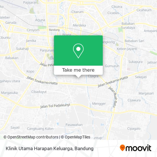 Klinik Utama Harapan Keluarga map