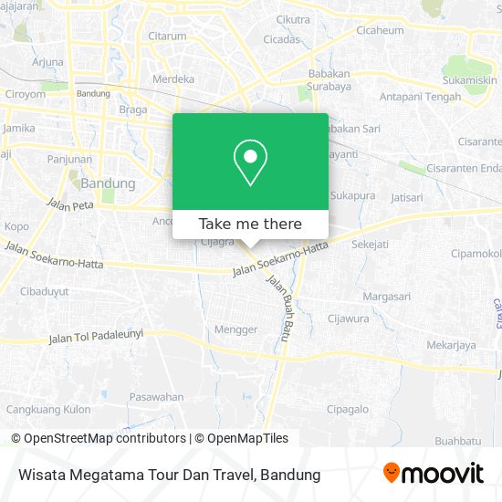 Wisata Megatama Tour Dan Travel map