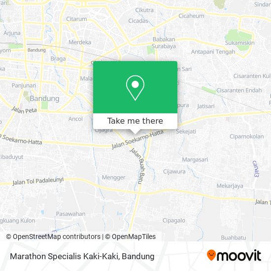 Marathon Specialis Kaki-Kaki map