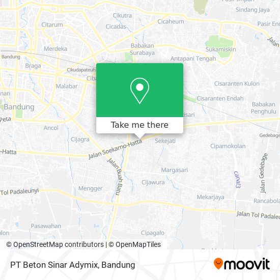 PT Beton Sinar Adymix map