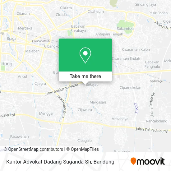 Kantor Advokat Dadang Suganda Sh map