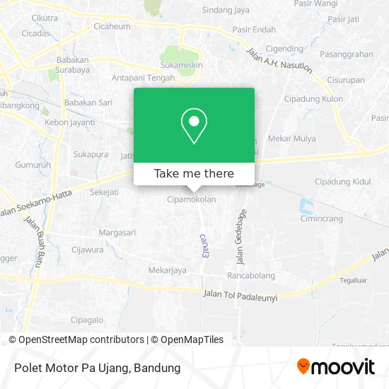 Polet Motor Pa Ujang map