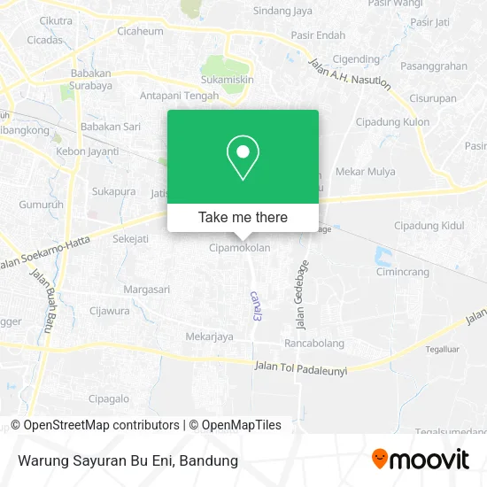 Warung Sayuran Bu Eni map