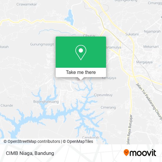 CIMB Niaga map