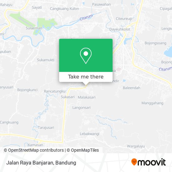 Jalan Raya Banjaran map