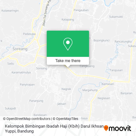 Kelompok Bimbingan Ibadah Haji (Kbih) Darul Ikhsan Yuppi map