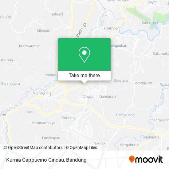 Kurnia Cappucino Cincau map