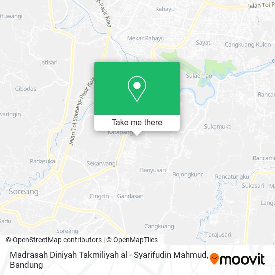 Madrasah Diniyah Takmiliyah al - Syarifudin Mahmud map