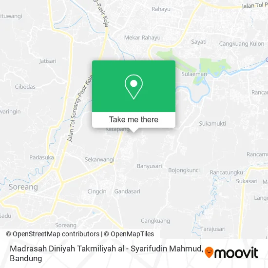 Madrasah Diniyah Takmiliyah al - Syarifudin Mahmud map