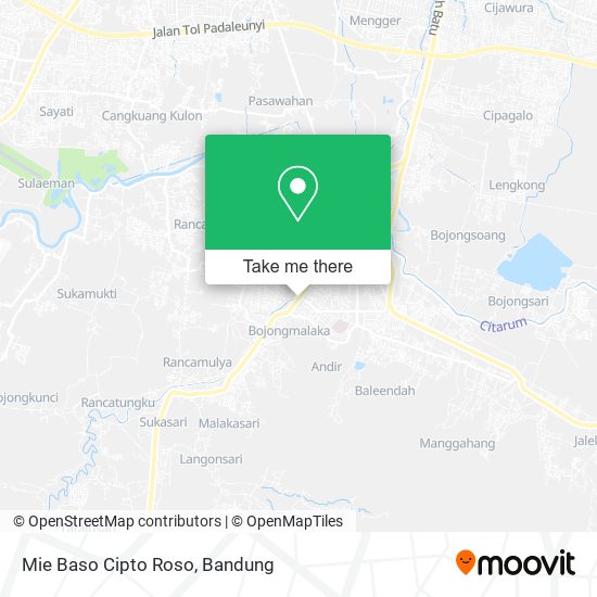 Mie Baso Cipto Roso map