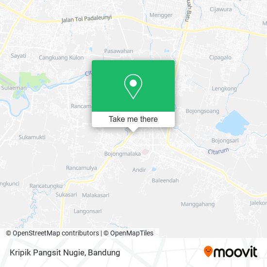 Kripik Pangsit Nugie map