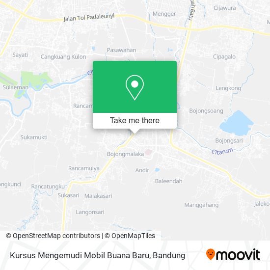Kursus Mengemudi Mobil Buana Baru map