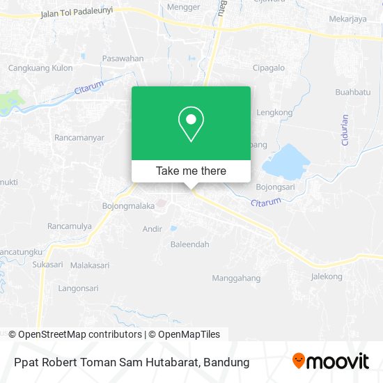 Ppat Robert Toman Sam Hutabarat map