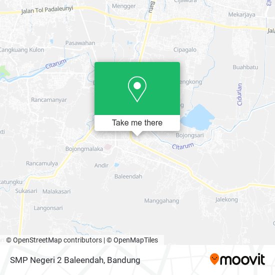 SMP Negeri 2 Baleendah map