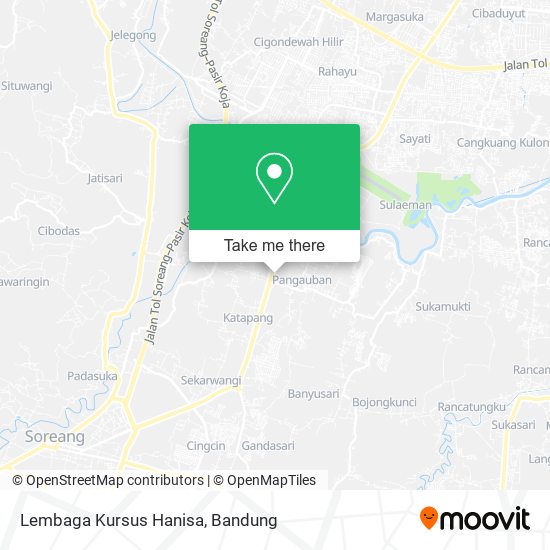 Lembaga Kursus Hanisa map