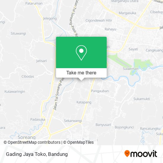 Gading Jaya Toko map