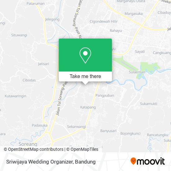 Sriwijaya Wedding Organizer map