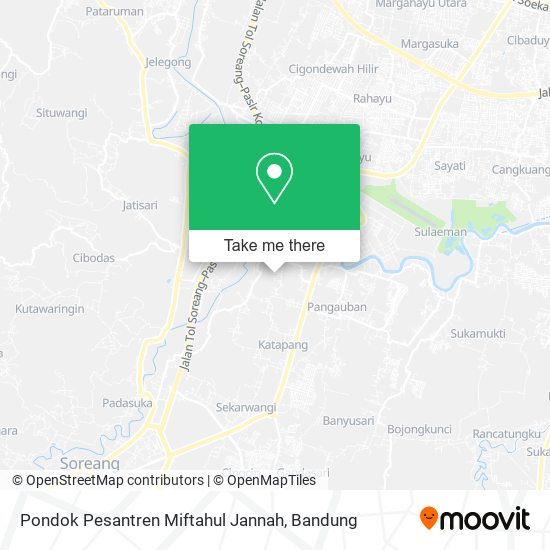 Pondok Pesantren Miftahul Jannah map