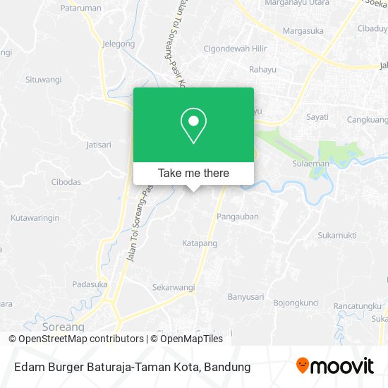 Edam Burger Baturaja-Taman Kota map
