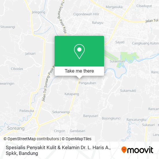 Spesialis Penyakit Kulit & Kelamin Dr. L. Haris A., Spkk map