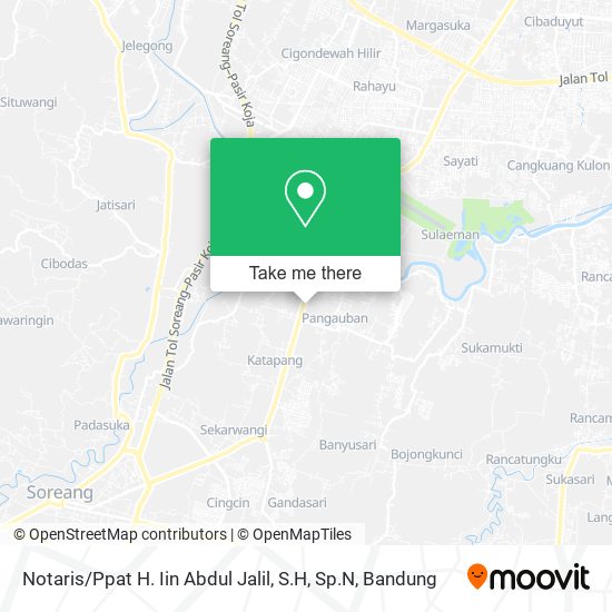 Notaris / Ppat H. Iin Abdul Jalil, S.H, Sp.N map