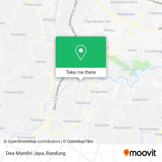 Dea Mandiri Jaya map