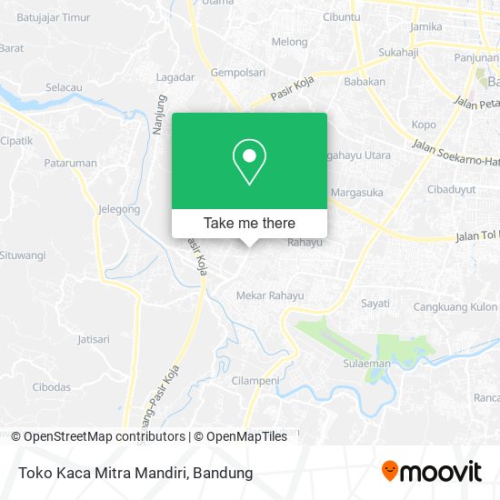 Toko Kaca Mitra Mandiri map