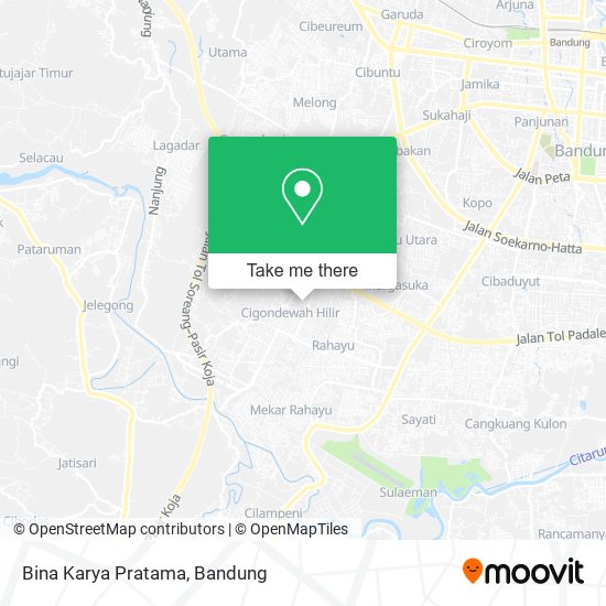 Bina Karya Pratama map