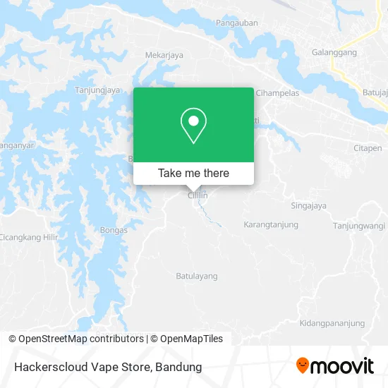 Hackerscloud Vape Store map