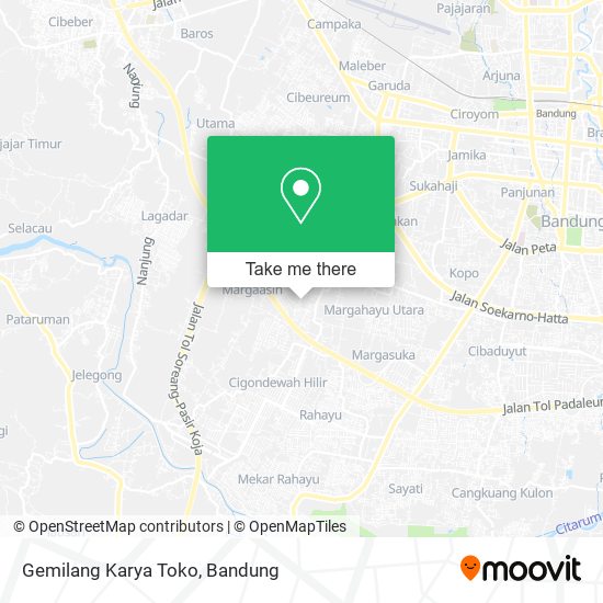 Gemilang Karya Toko map