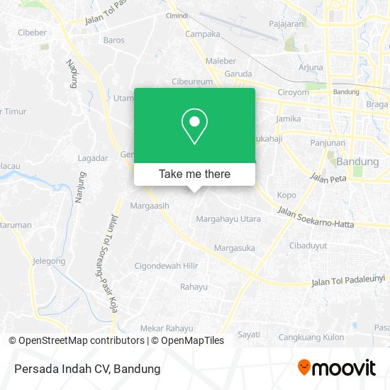 Persada Indah CV map