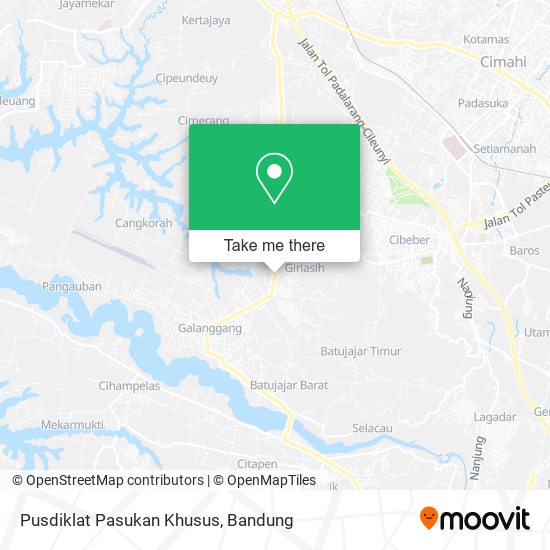 Pusdiklat Pasukan Khusus map