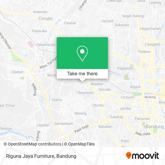 Riguna Jaya Furniture map