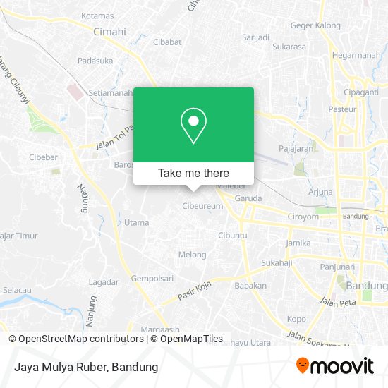 Jaya Mulya Ruber map