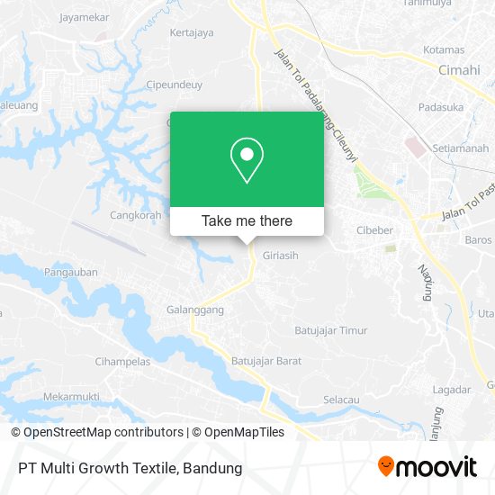 PT Multi Growth Textile map