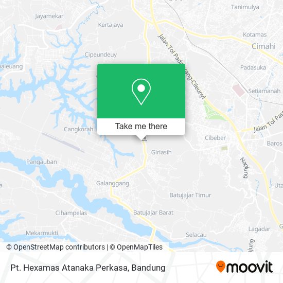 Pt. Hexamas Atanaka Perkasa map