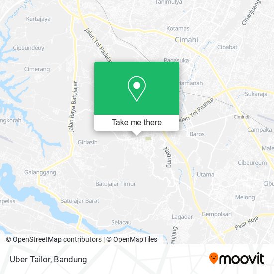 Uber Tailor map