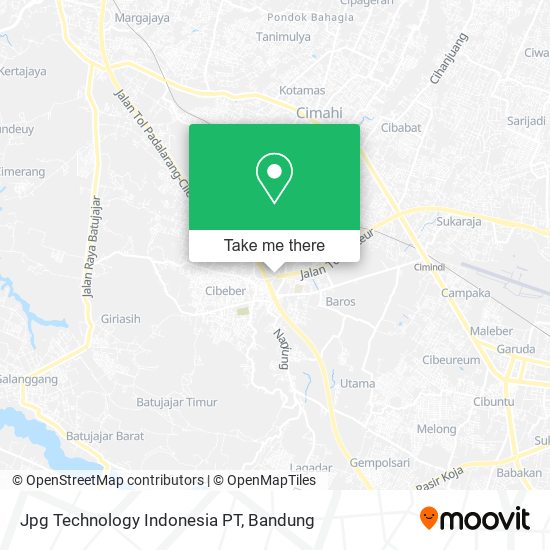 Jpg Technology Indonesia PT map