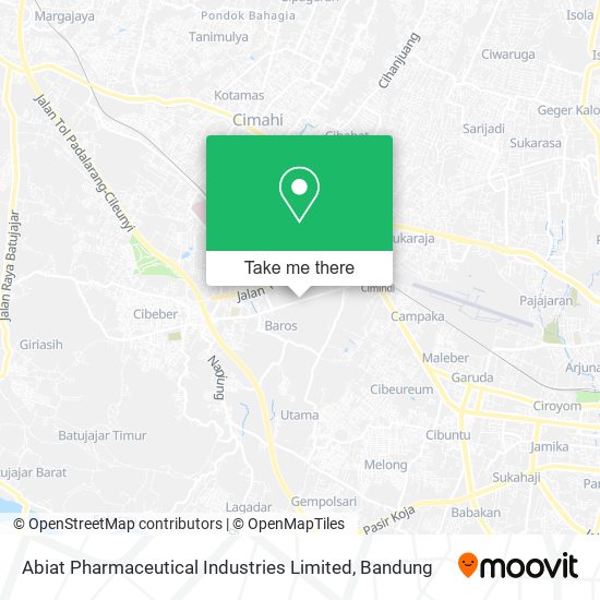 Abiat Pharmaceutical Industries Limited map