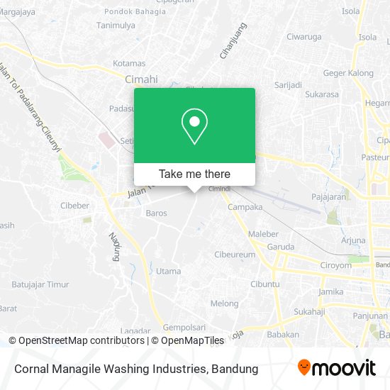 Cornal Managile Washing Industries map